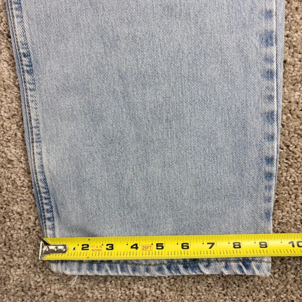 Levis Jeans 550 Relaxed Fit Mens‎ W40 L32 Light Wash Blue Cotton Denim Y2K 90s